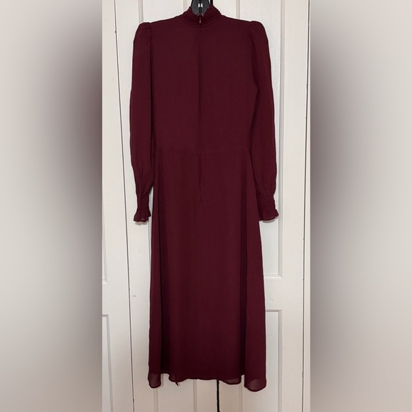 Reformation Stevie Dress in Plum - Picture 7 of 10